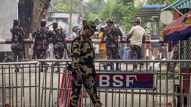 पंजाब सीमा पर पाकिस्तानी घुसपैठिया BSF द्वारा ढेर